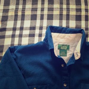 Scandinavian woods blue shirt Size M 100% acrylic